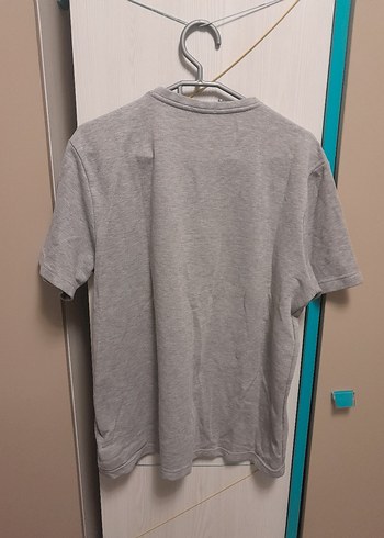 Düz gri tişört - Görsel 3