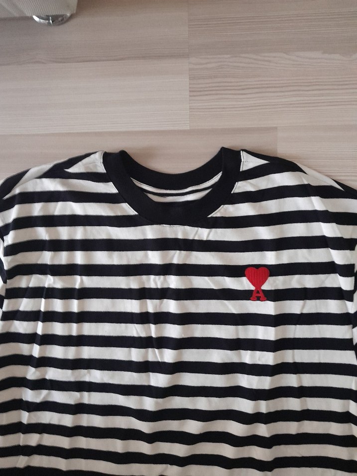 Amiparis Logolu Oversize Tişört - Görsel 2