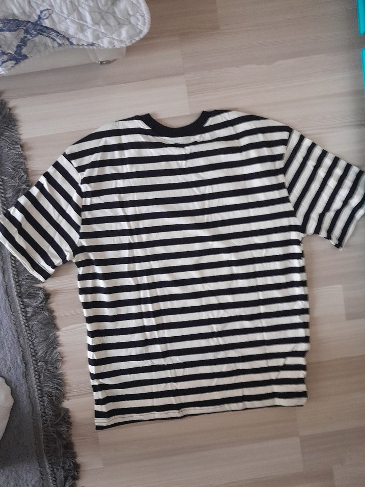 Amiparis Logolu Oversize Tişört - Görsel 3