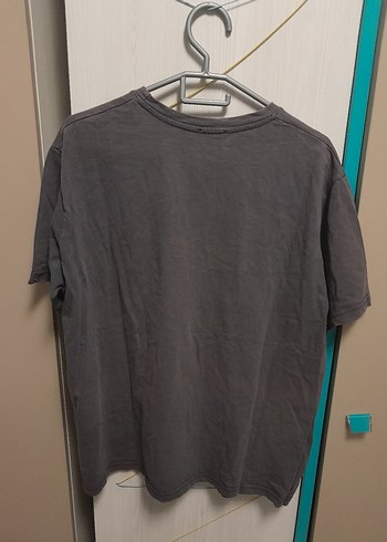 Mavi Baskılı Erkek Tişört - Görsel 4