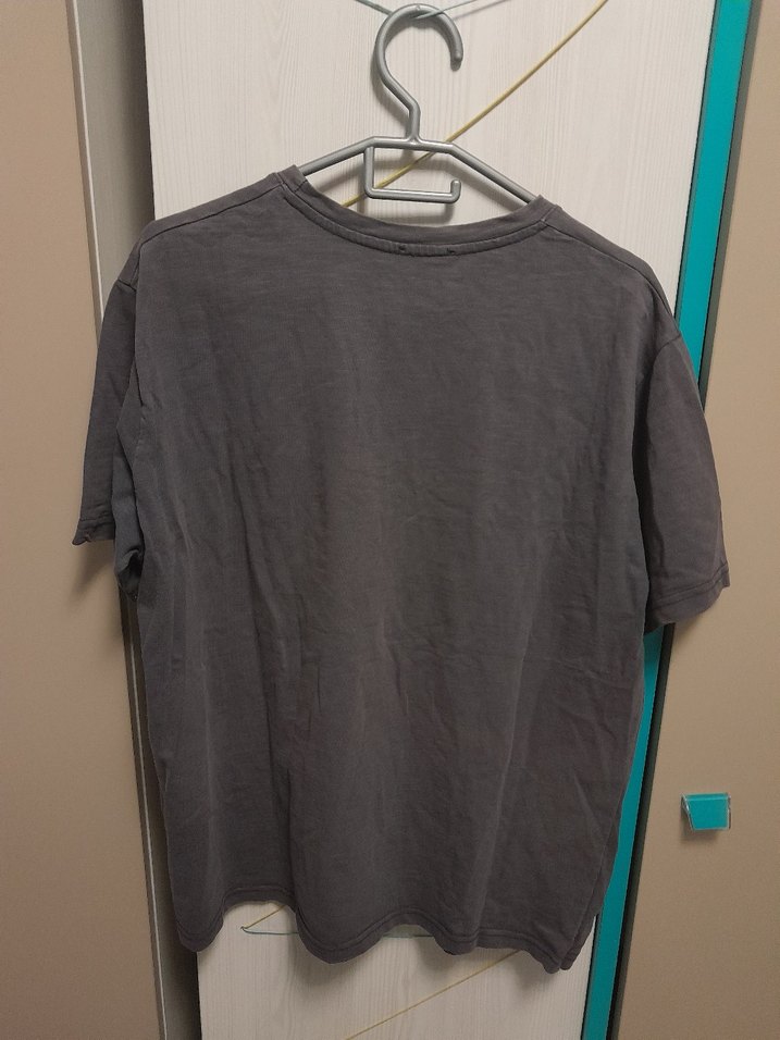 Mavi Baskılı Erkek Tişört - Görsel 4