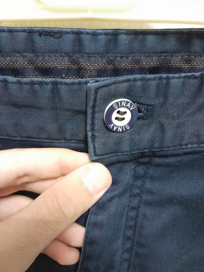 Kiğılı kot Pantolon - Görsel 2