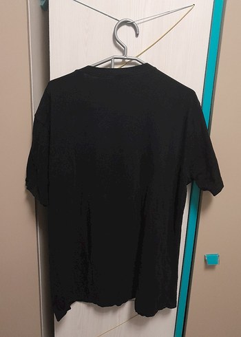 LUFIAN Baskılı Siyah Erkek Tişört - Görsel 3