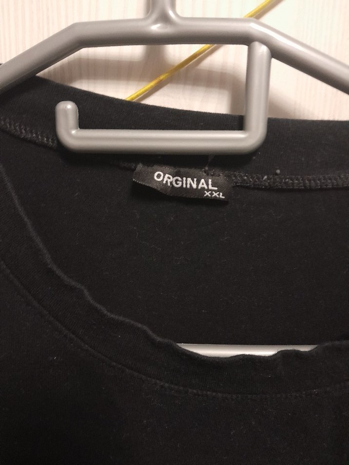 LUFIAN Baskılı Siyah Erkek Tişört - Görsel 2