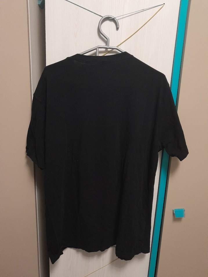 LUFIAN Baskılı Siyah Erkek Tişört - Görsel 3