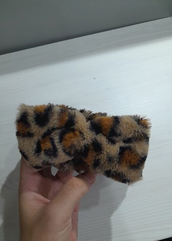 Leopar desen saç bandı - Görsel 4