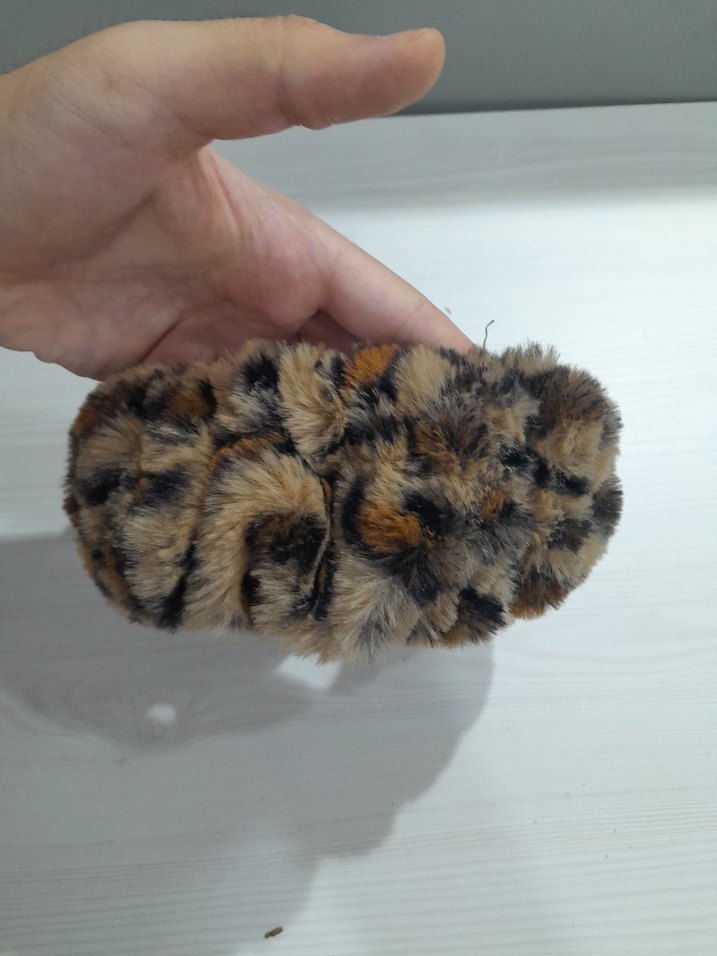 Leopar desen saç bandı - Görsel 3