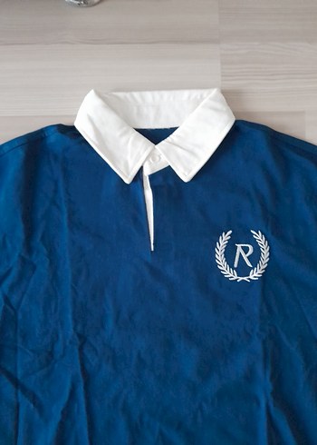 Oversize Polo Yaka Tişört - Görsel 2