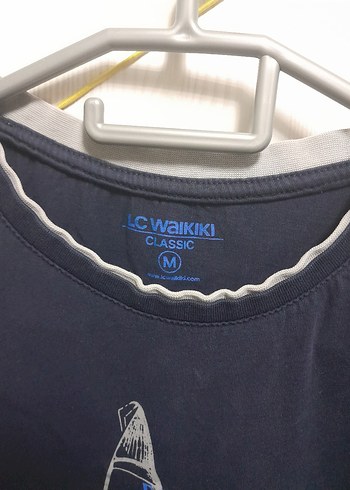 Lcw lacivert tişört - Görsel 2