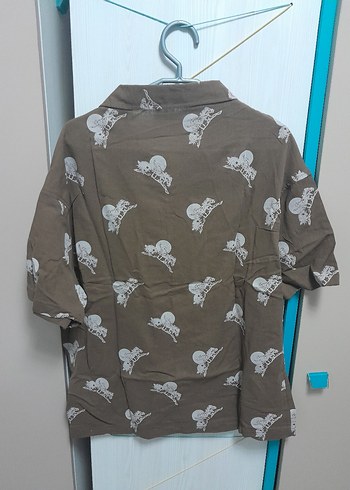 Oversize Plaj Gömleği - Görsel 3