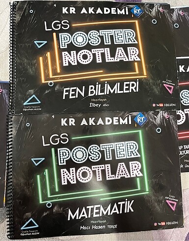 Beden KR akademi LGS poster notlar