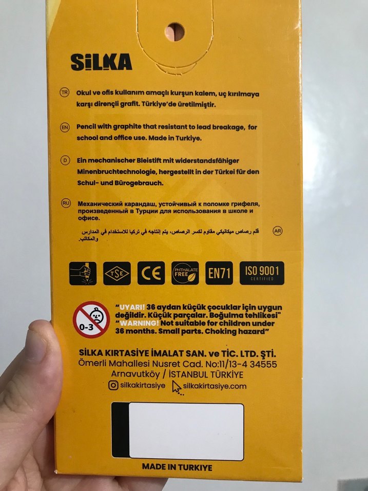 Silka Kurşun Kalem 12'li Paket - Görsel 2