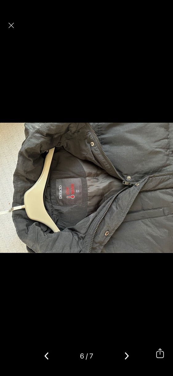 Kadın kalın XS beden mont - Görsel 3