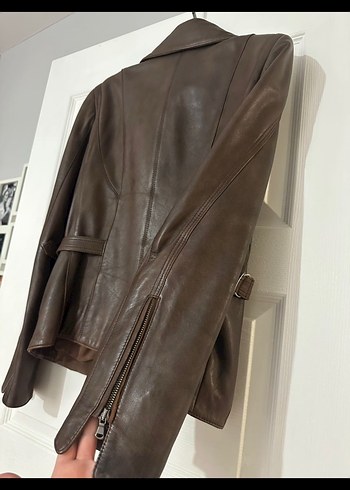 Derimod kadın deri ceket - Görsel 2
