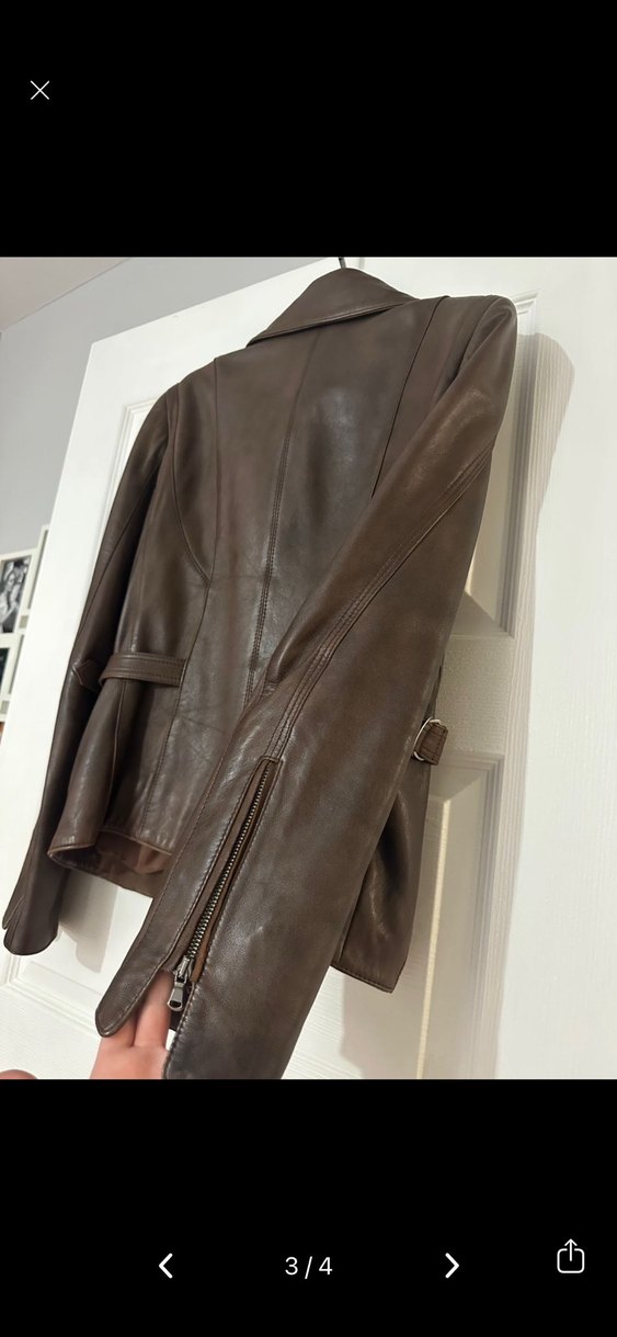 Derimod kadın deri ceket - Görsel 2