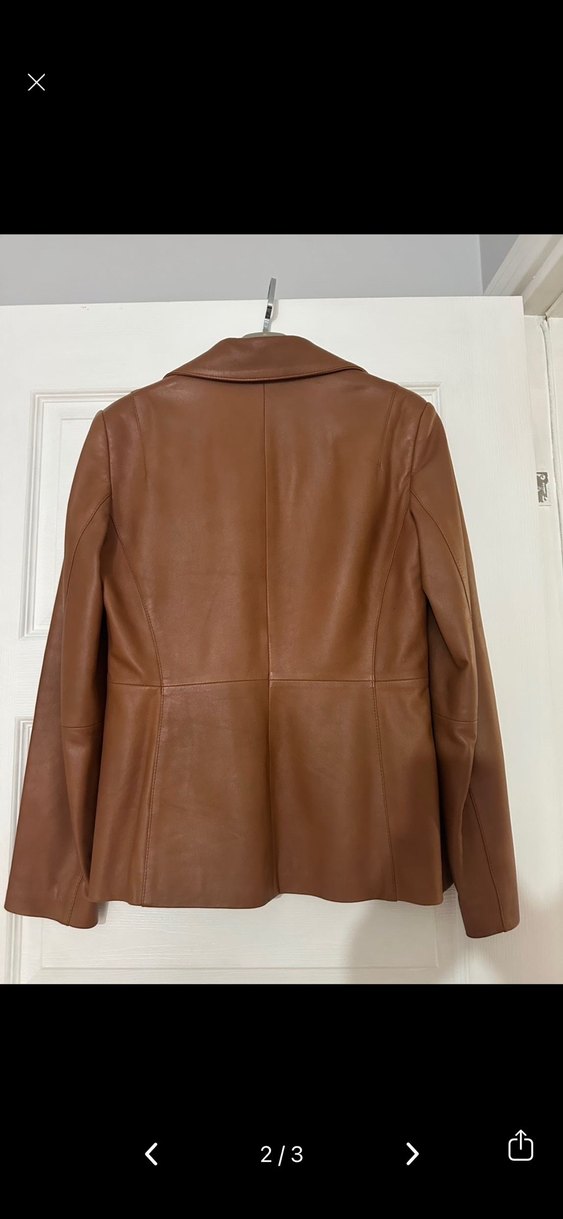 Kadın derimod deri ceket - Görsel 2