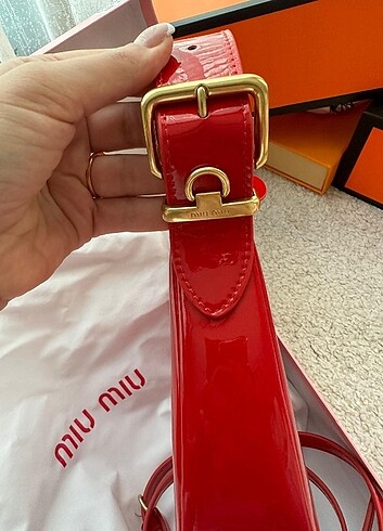  Beden Miu miu hobo bag [kırmızı]