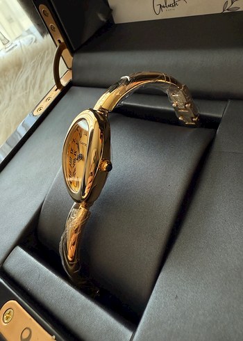 Cartier Parlak Altın Renkli Kadın Klasik Kol Saati - Görsel 3