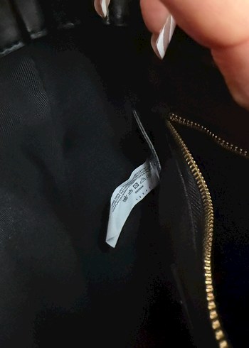 YSL Siyah Deri Kadın Çanta Kemer - Görsel 4