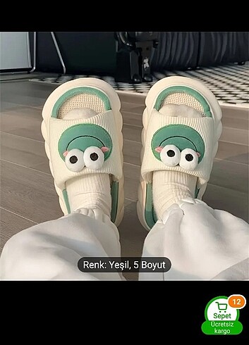 40 Beden Unisex Günlük Terlik
