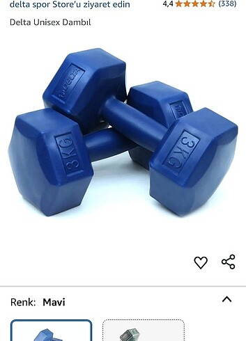dumbell 3kg 1 adet***