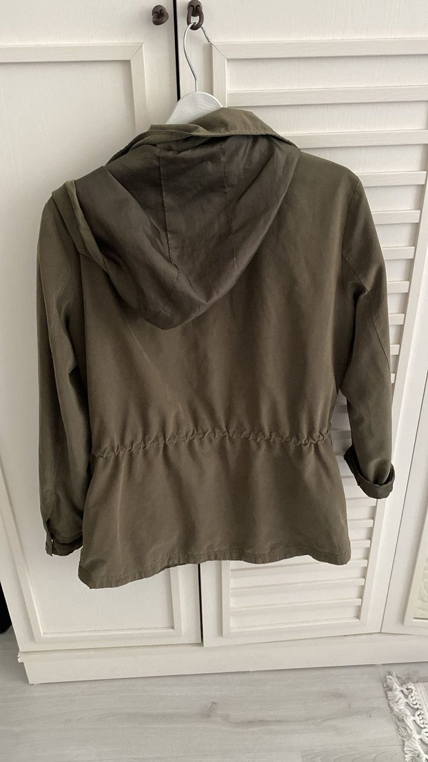 Düğmeli Rahat Kesim Kadın Ceket - Görsel 2