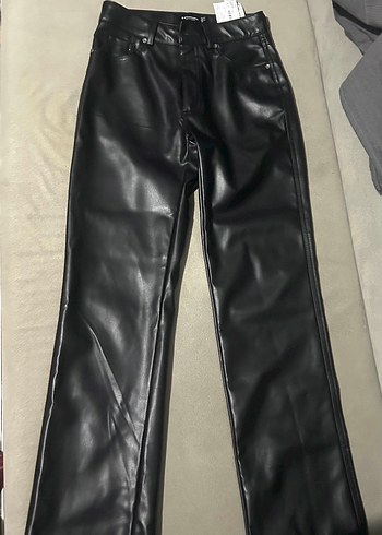 Kadın Deri Pantolon - Görsel 3
