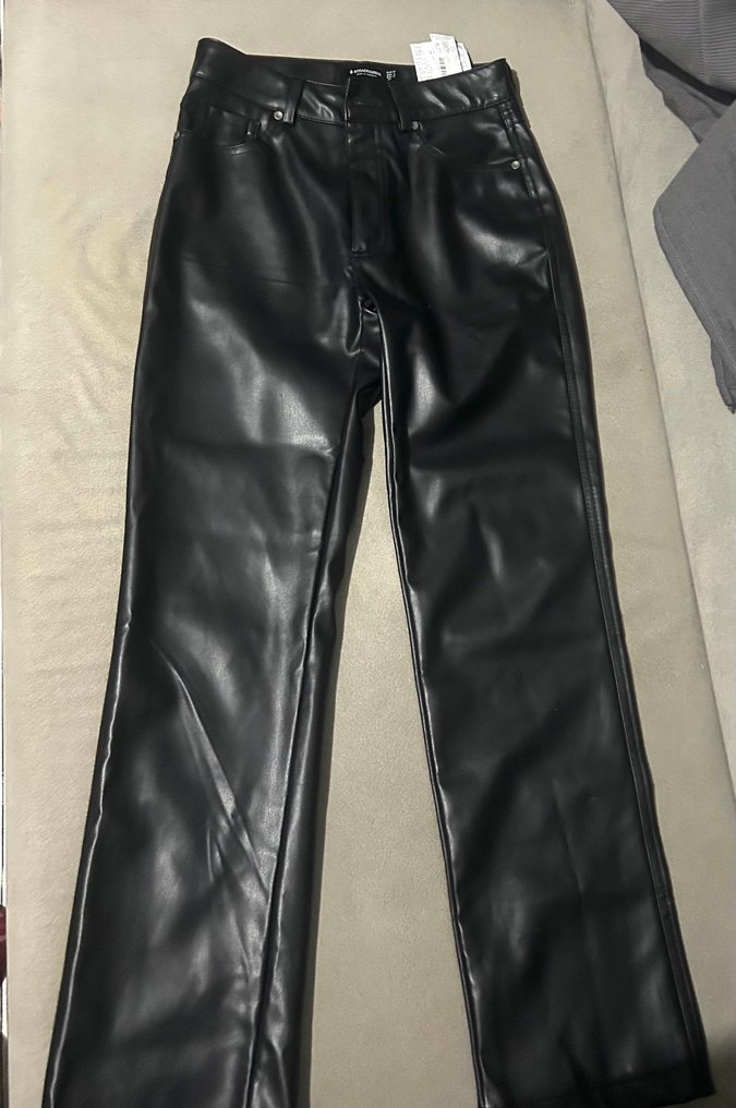 Kadın Deri Pantolon - Görsel 3