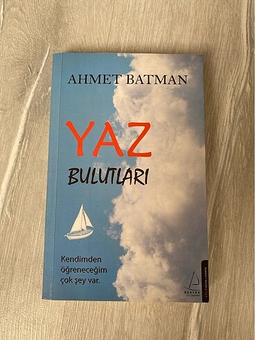 Kitap yaz bulutları Ahmet Batman