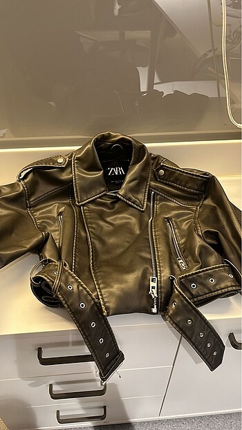 Zara ZARA DERİ CEKET