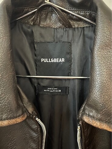 Pull and Bear pull and bear deri ceket
