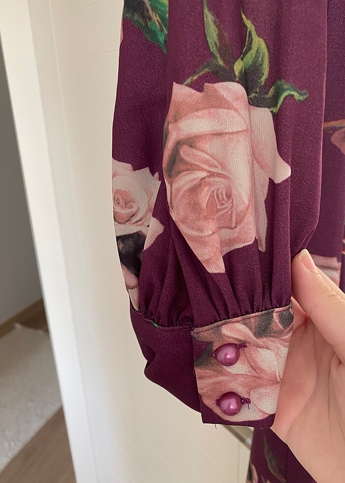 Tesettür günlük elbise - Görsel 5