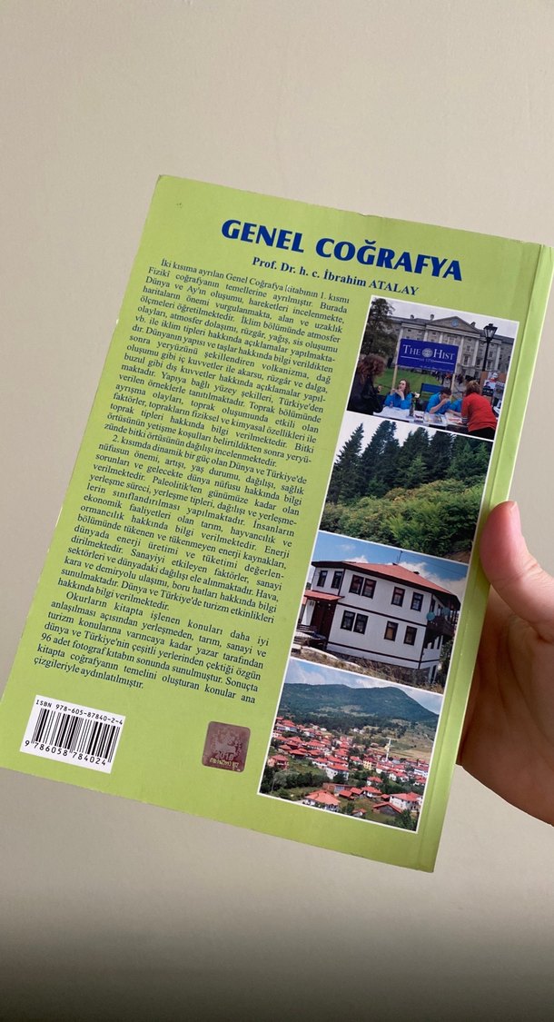 Genel Coğrafya Kitabı - Prof. Dr. İbrahim Atalay - Görsel 3