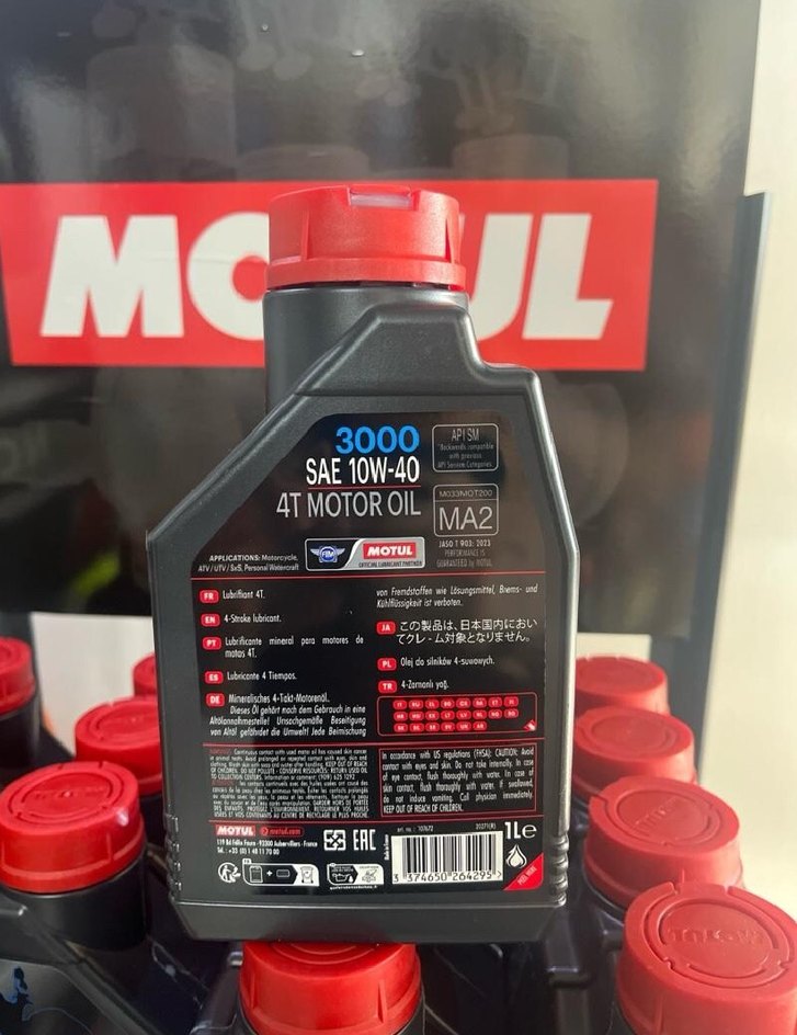Motul 3000 10W-40 Mineral Motor Yağı 1L - Görsel 2