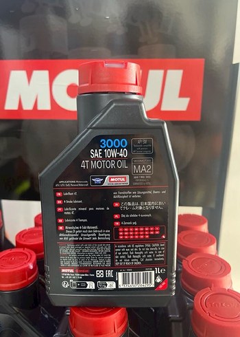 Motul 3000 10W-40 Motor Yağı 1L - Görsel 2
