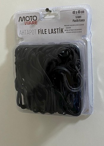 MOTO Ahtapot File Lastik 40x40 cm, Plastik Kancalı - Görsel 3