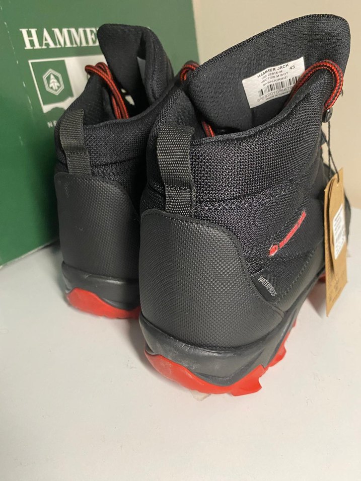 Kırmızı Bağcıklı Erkek Outdoor Bot 43 numara - Görsel 5