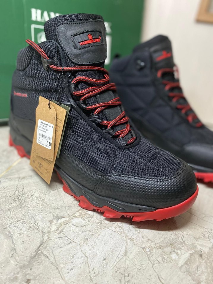 Kırmızı Bağcıklı Erkek Outdoor Bot 43 numara - Görsel 4