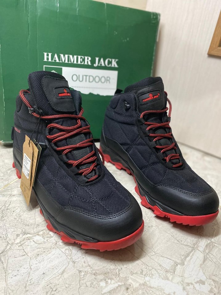 Kırmızı Bağcıklı Erkek Outdoor Bot 43 numara - Görsel 3