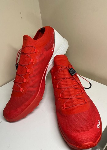 Kırmızı Bağcıklı Erkek Outdoor Spor Ayakkabısı salomon 46 numara - Görsel 3