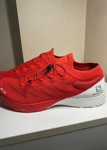 Kırmızı Bağcıklı Erkek Outdoor Spor Ayakkabısı salomon 46 numara - Görsel 2