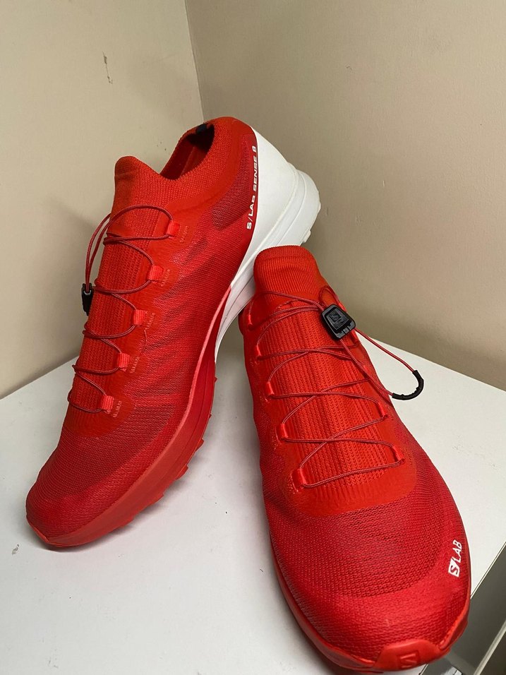 Kırmızı Bağcıklı Erkek Outdoor Spor Ayakkabısı salomon 46 numara - Görsel 3