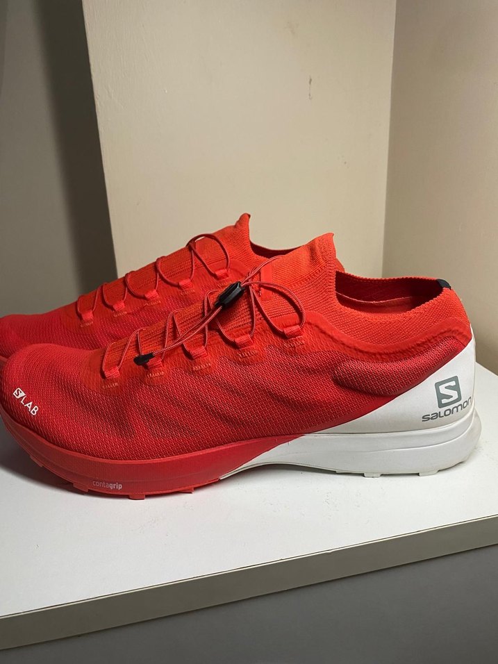 Kırmızı Bağcıklı Erkek Outdoor Spor Ayakkabısı salomon 46 numara - Görsel 2