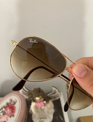 Beden kahverengi Renk Rayban damla gözlük