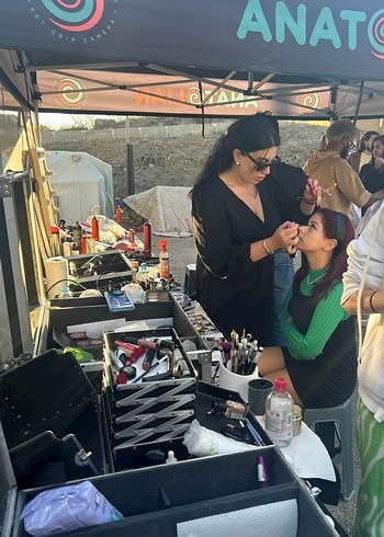 Siyah Sokak Stili Kadın anvelop elbise - Görsel 5