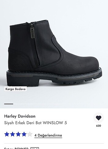 HARLEY DAVİDSON ERKEK BOT