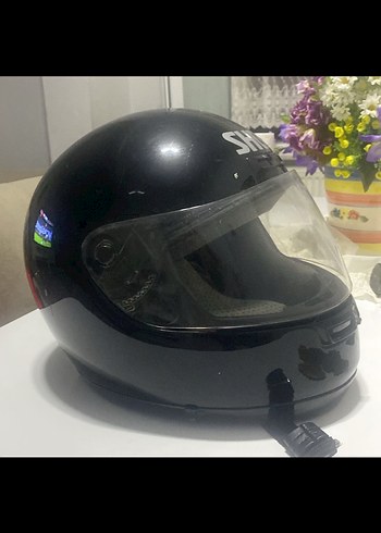 Parlak Siyah Biker Motosiklet Kaskı - Görsel 2