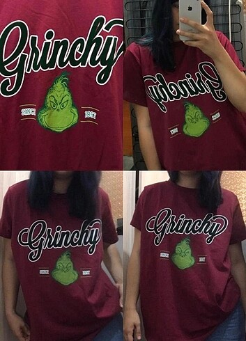 m Beden Grinchy Tshirt