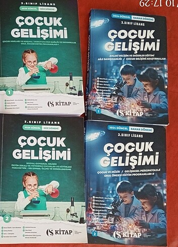 Auzef çocuk gelişimi 3.sınıf kitapları