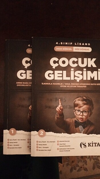 Çocuk gelişimi 4.sınıf güz dönemi cs kitap